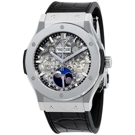 hublot aerofusion moonphase|hublot moonphase titanium watch.